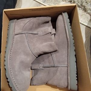 UGG Women's Charcoal Suede Boots